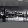 Black and White New York Canvas Wall Art (Photo 13 of 20)