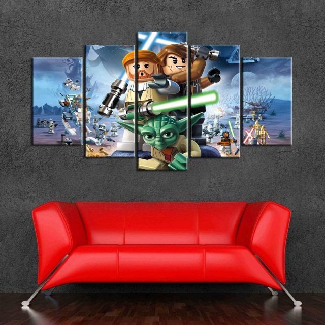 The 20 Best Collection of Lego Star Wars Wall Art