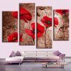 Red Poppy Canvas Wall Art (Photo 20 of 20)