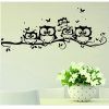 Owl Wall Art Stickers (Photo 16 of 20)