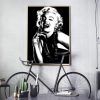 Marilyn Monroe Black and White Wall Art (Photo 19 of 20)