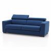 Gina Blue Leather Sofa Chairs (Photo 18 of 25)