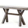 Parsons Travertine Top & Stainless Steel Base 48X16 Console Tables (Photo 23 of 25)