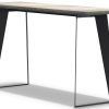 Parsons Black Marble Top & Stainless Steel Base 48X16 Console Tables (Photo 25 of 25)
