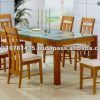 Wood Glass Dining Tables (Photo 13 of 25)