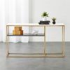 Mix Agate Metal Frame Console Tables (Photo 6 of 25)