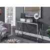 Parsons Black Marble Top & Elm Base 48X16 Console Tables (Photo 12 of 25)