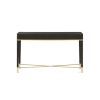 Parsons Black Marble Top & Dark Steel Base 48X16 Console Tables (Photo 10 of 25)