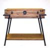Parsons Walnut Top & Elm Base 48X16 Console Tables (Photo 8 of 25)