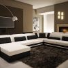 Black and White Sectional (Photo 6 of 15)