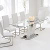 Glass Extendable Dining Tables and 6 Chairs (Photo 17 of 25)