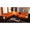 Orange Sectional Sofa (Photo 16 of 20)