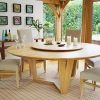 Circular Oak Dining Tables (Photo 4 of 25)
