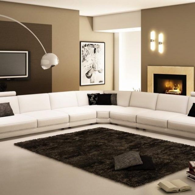 2024 Popular Italian Leather Sectionals Contemporary