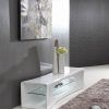 Contemporary White Tv Stands (Photo 6 of 20)