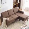Small L Shaped Sectional Sofas in Beige (Photo 15 of 15)