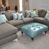 Blue U Shaped Sectionals (Photo 2 of 10)