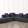 Small Sectional Sofas Living Spaces - Creative Living Room Ideas with Avery 2 Piece Sectionals With Raf Armless Chaise (Photo 6382 of 7825)