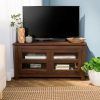Corner Tv Stands for Tvs Up to 48" Mahogany (Photo 5 of 15)