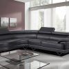 Large Black Leather Corner Sofas (Photo 4 of 22)