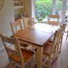 Cream and Oak Dining Tables (Photo 9 of 25)