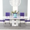High Gloss White Extending Dining Tables (Photo 20 of 25)