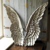 Angel Wings Sculpture Plaque Wall Art (Photo 9 of 20)