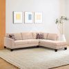 Beige L-Shaped Sectional Sofas (Photo 14 of 15)