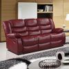 Red Leather Sofas (Photo 1 of 10)