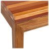 Parsons Travertine Top & Elm Base 48X16 Console Tables (Photo 19 of 25)