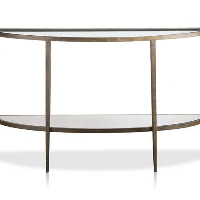 The 25 Best Collection of Clairemont Demilune Console Tables