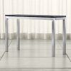 Parsons Walnut Top & Dark Steel Base 48X16 Console Tables (Photo 10 of 15)