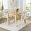 Cream Dining Tables and Chairs (Photo 6 of 25)
