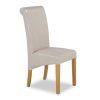 Cream Faux Leather Dining Chairs (Photo 11 of 25)