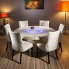 High Gloss Cream Dining Tables (Photo 25 of 25)