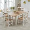 Cream and Wood Dining Tables (Photo 24 of 25)