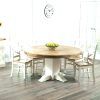 Cream and Wood Dining Tables (Photo 22 of 25)