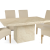 Marble Effect Dining Tables and Chairs (Photo 3 of 25)