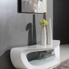 Modern White Lacquer Tv Stands (Photo 17 of 20)
