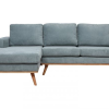 Brayson Chaise Sectional Sofas Dusty Blue (Photo 5 of 15)