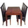 Sheesham Dining Tables and 4 Chairs (Photo 21 of 25)
