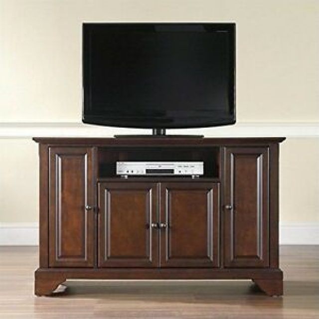 15 Best Ideas Corner Tv Stands for Tvs Up to 48" Mahogany