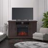 Neilsen Tv Stands for Tvs Up to 50" With Fireplace Included (Photo 6 of 15)