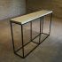  Best 25+ of Parsons Travertine Top & Stainless Steel Base 48x16 Console Tables