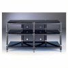 Tabletop Tv Stands Base With Black Metal Tv Mount (Photo 6 of 15)