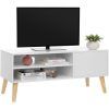 White Tv Stands for Flat Screens (Photo 5 of 15)