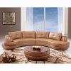 Leather Curved Sectional (Photo 9 of 20)