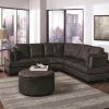 Leather Curved Sectional (Photo 5 of 20)