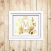 Gold Foil Wall Art (Photo 6 of 25)