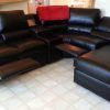 Custom Leather Sectional (Photo 10 of 15)